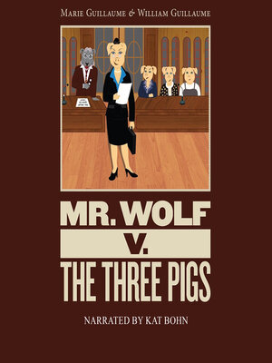 cover image of Mr. Wolf V. the Three Pigs